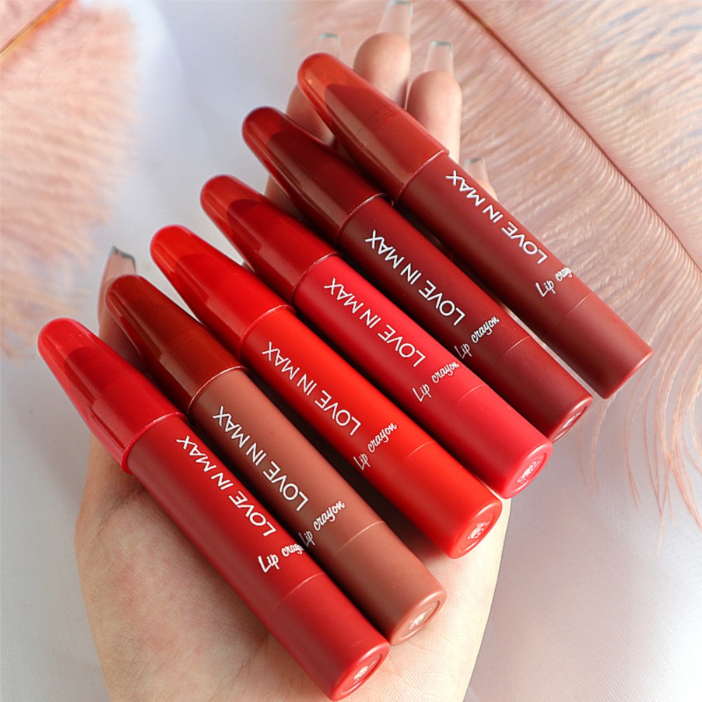 ☀☀☀ 12 Colors Velvet Matte Lipsticks Pencil Waterproof Long Lasting Sexy Red Lip Stick on-Stick Cup Makeup Lip Tint Pen Cosm ☝☝☝