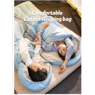 Túi ngủ cotton có mũ trùm đầu NatureHike NH21MSD07