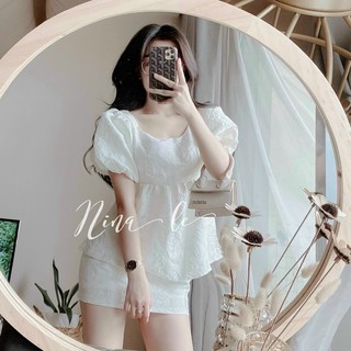 SET GẤM TAY PHỒNG CHÂN VÁY (KÈM VIDEO)