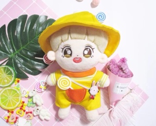 Set áo + yếm cho doll 20cm