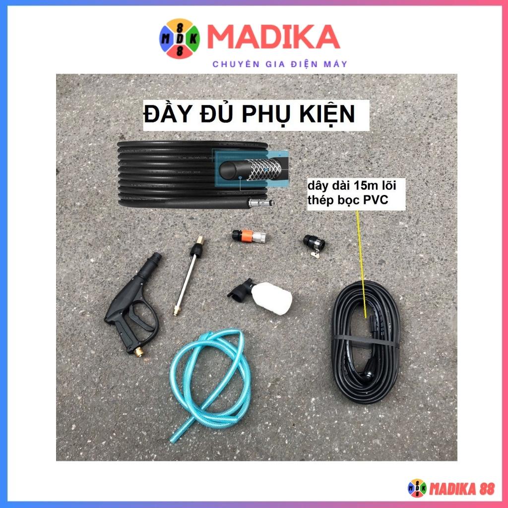 Máy Rửa Xe Áp Lực Cao LCN 2000W,Dây Đồng Hàng Loại 1. Máy Xịt Rửa Xe Chính Hãng, Bảo Hành 12 Tháng
