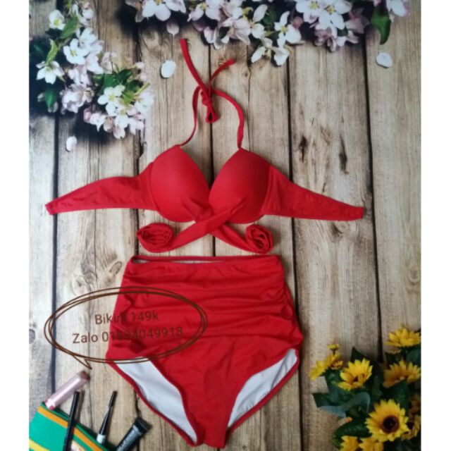 Bikini cạp cao nhún