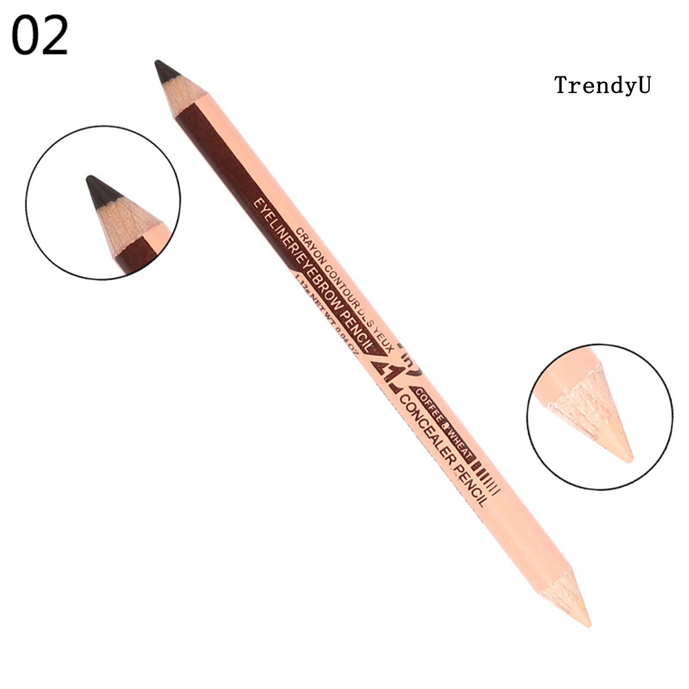 Bút kẻ mắt hai đầu chống thấm nước trang điểm chuyên nghiệp dành cho nữ | BigBuy360 - bigbuy360.vn