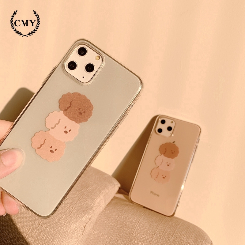 Ốp điện thoại in họa tiết 3 chú chó lông xù cho iPhone11/11Pro 11pro Max X XR XS XS MAX 6 7 8 plus SE | BigBuy360 - bigbuy360.vn