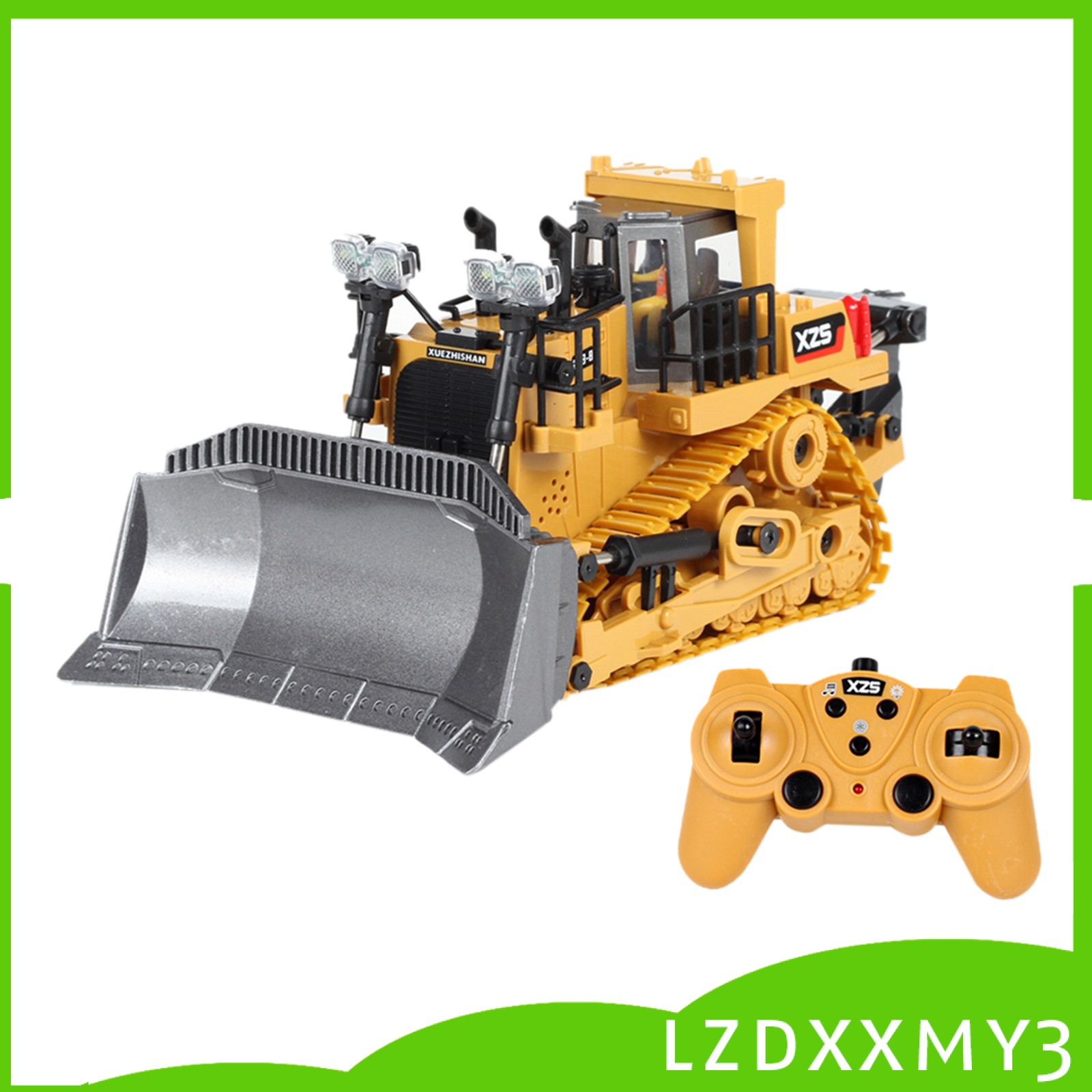 RC Xe Xúc Đất Điều Khiển Từ Xa Có Âm Thanh Và Đèn