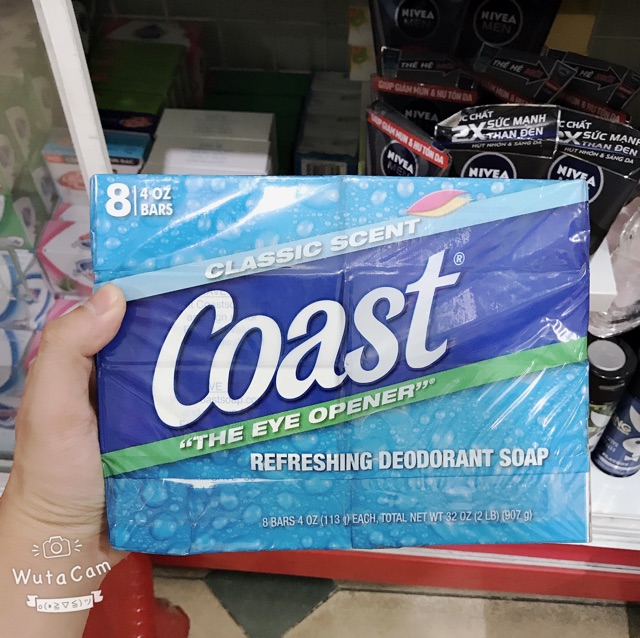 Combo 1 Lốc Coast Cục Mỹ 113g - 8 Bánh | BigBuy360 - bigbuy360.vn