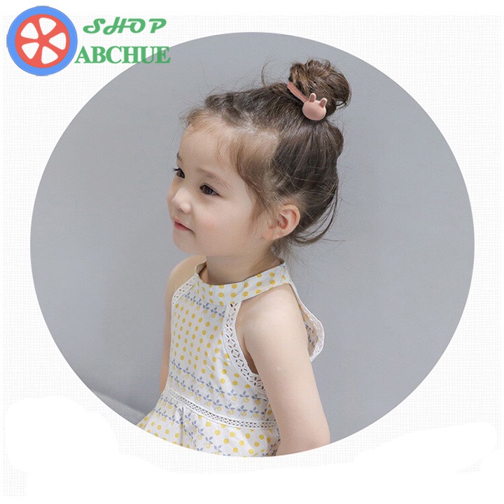 Dây chun buộc tóc cho bé gái hộp Gấu 20 chi tiết phong cách Hàn Quốc đáng yêu