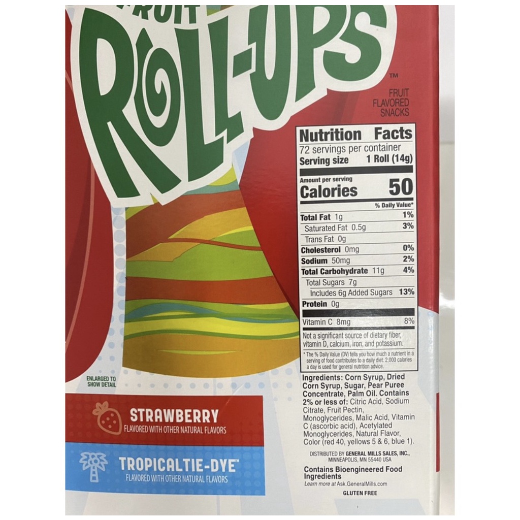 Kẹo cuộn Fruits Roll-Ups