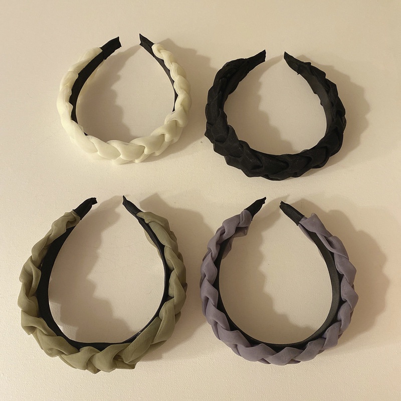 SẢN PHẨM MỚI Bờm tóc giả bện xinh xắn phong cách Hàn Quốc phụ kiện tóc thời trang headbands No09 Concept BT010