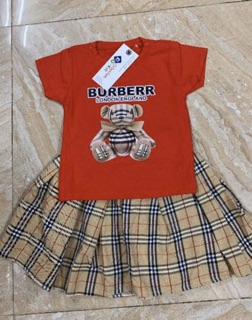 Sét gấu buberrry Size đại cho bé mặc hè ( kèm ảnh thật)