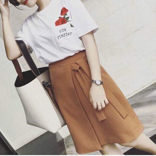 [CV_CHỮ A] CHÂN VÁY CHỮ A vạt lệch buộc nơ thời trang công sở | BigBuy360 - bigbuy360.vn