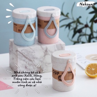 CỐC GIỮ NHIỆT CHỐNG TRÀN LÚA MẠCH CANDY CUP 300ML