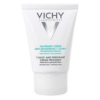Kem Khử Mùi Giúp Khô Thoáng Vùng Da Dưới Cánh Tay Chuyên Sâu Vichy 7 Days Anti-Perspirant Cream Treatment Intensive Pers
