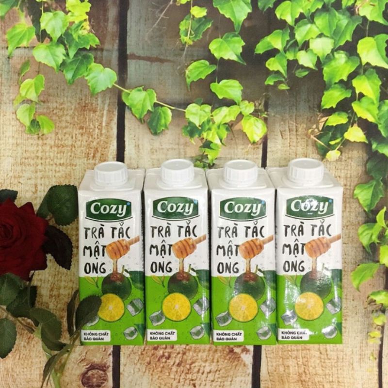 trà đào sả cozy