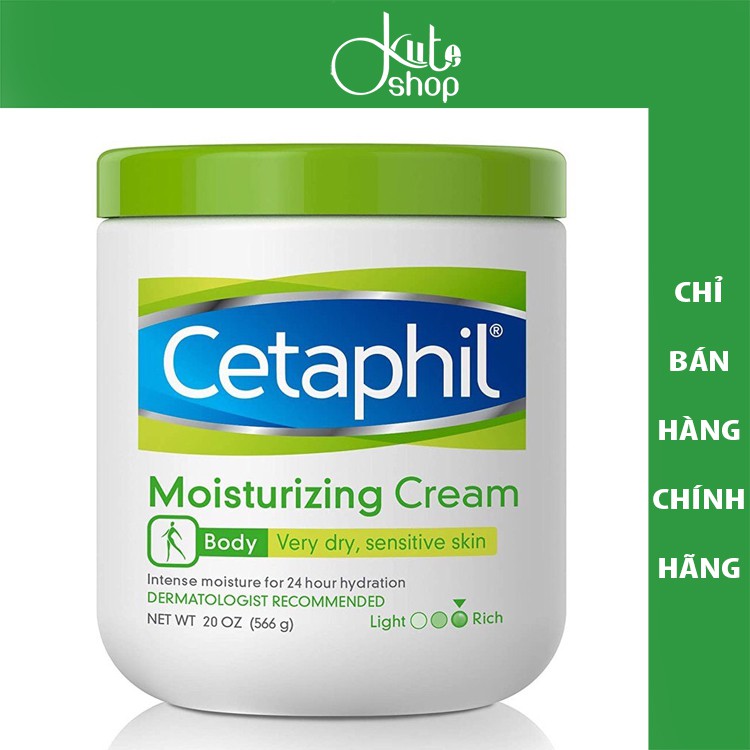 {Hủ 566g tách set} - Kem dưỡng ẩm, làm mềm da toàn thân Cetaphil Body Moisturizing Cream