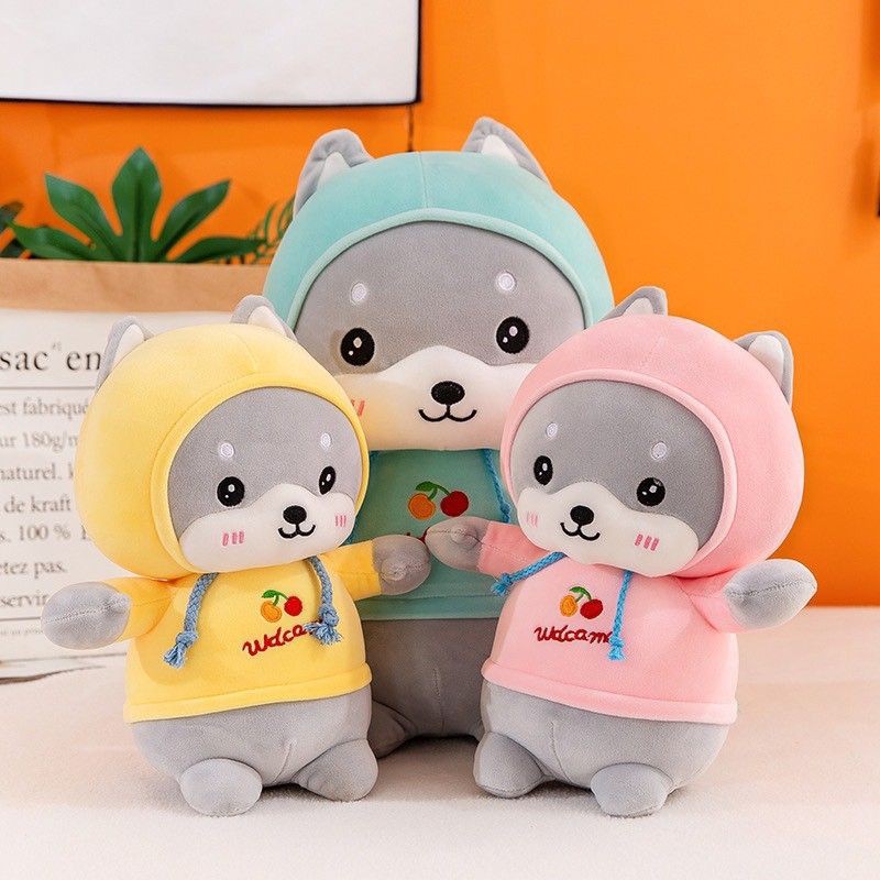 (25cm)Gấu bông chó Shiba
