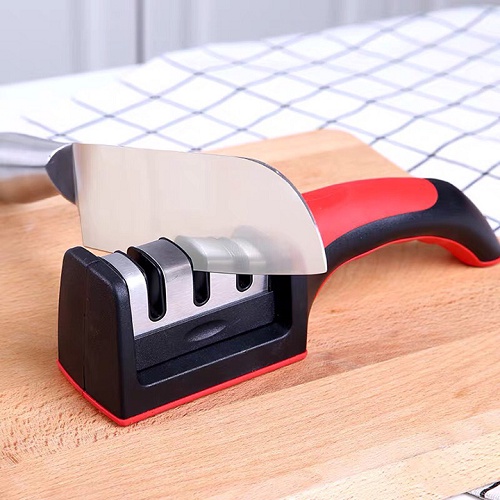 Dụng cụ mài dao kéo ⚡3 𝑪𝑨̂́𝑷 Đ𝑶̣̂ ⚡cầm tay Living C , mài dao nhanh bén siêu tiện lợi