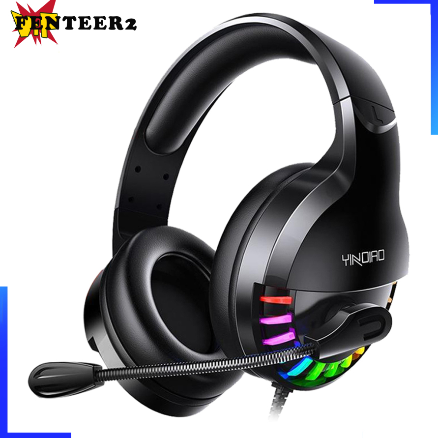 (Fenteer2 3c) Headphone Chơi Game Stereo Pc Có Mic