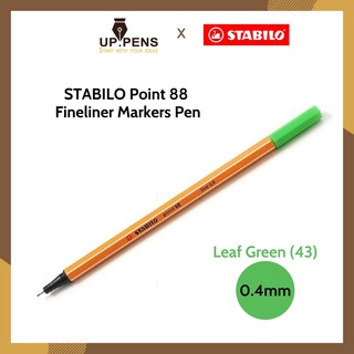 Bút line Stabilo Point 88 Fineliner Markers Pen – Màu xanh lá (Leaf Green)