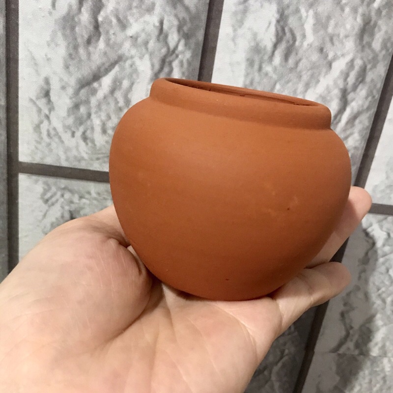 Chậu Chum đất nung - chum mini