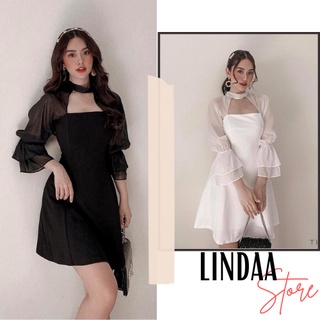 ĐẦM  DỰ TIỆC XÒE PHỐI VOAN SIÊU XINH LAGI DRESS