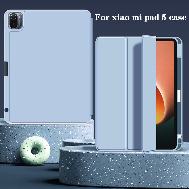 Bao Da redmi pad 10.61 Máy Tính Bảng Siêu Mỏng Kèm Ngăn Đựng Bút Cho xiaomi mi pad 5 Pro 11 inch Ốp