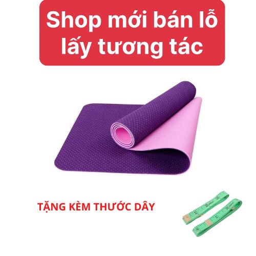 Thảm yoga 6m chống trượt Momo247