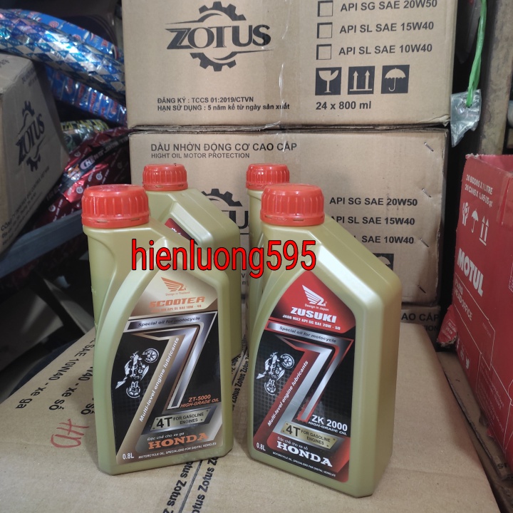 DẦU NHỚT XE MÁY 800ml