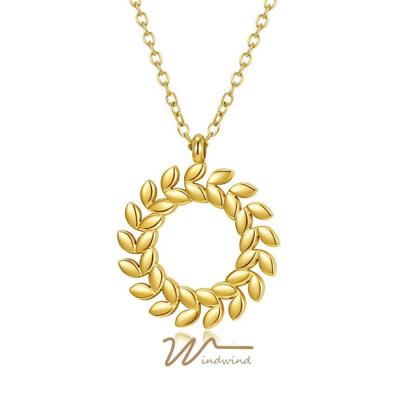 Vòng cổ Mạ Vàng 18K Mặt Hình Hoa Hướng Dương