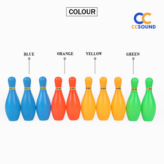 Set 12 Quả Bóng Bowling Đồ Chơi Cho Bé