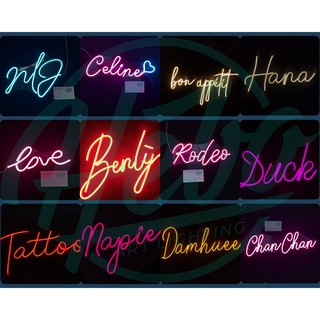 Đèn trang trí theo tên Led Neon Sign (Chữ theo yêu cầu)