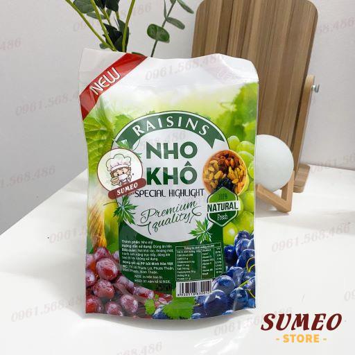 Nho Khô Mỹ Raisins Nho Khô Raisins Không Hạt Thơm Ngon Sumeo Store