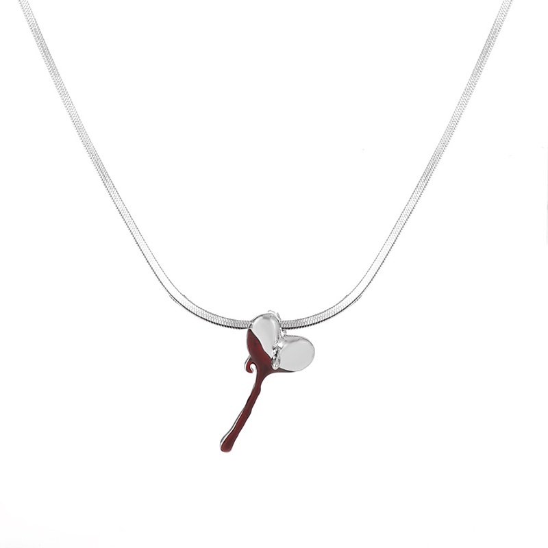 Dây chuyền mặt trái tim mũi tên kiểu cổ điển thời trang