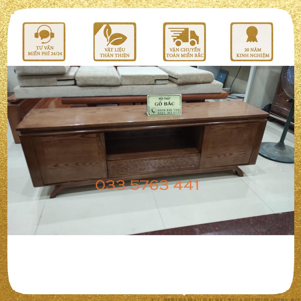 Kệ ti vi gỗ sồi kích thước tuỳ ý, giá tại xưởng giá gốc tại xưởng - kệ tivi