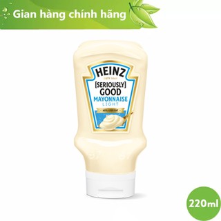 Xốt Mayonnaise Light HEINZ 220ml ( Ít Béo ) (Date: 22/06/2025)