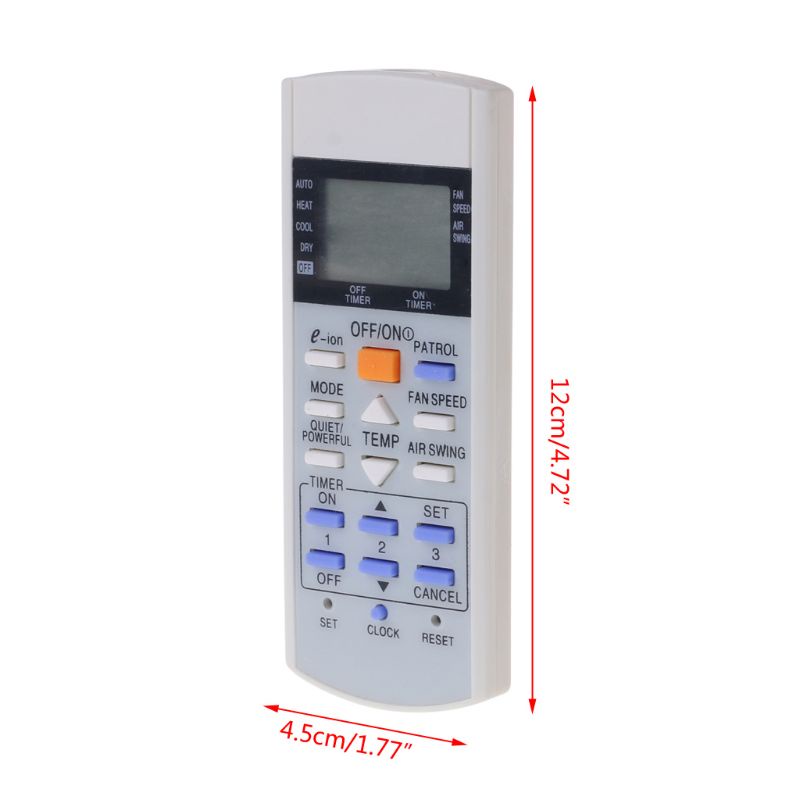 Điều Khiển Từ Xa Nerv Ac Lcd A75C3298 Cho Máy Lạnh A75C2988 A75C3058 A75C3155 | BigBuy360 - bigbuy360.vn
