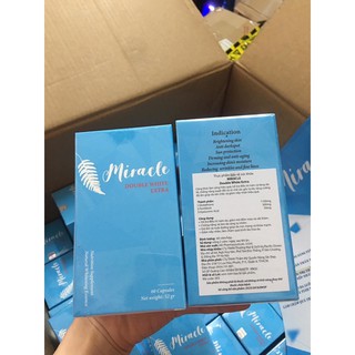 [ CHÍNH HÃNG ] Viên uống chống nắng, trắng da Miracle