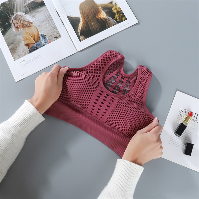 Áo Ngực Thể Thao Nâng Ngực Thoáng Khí Chống Sốc Phong Cách Hàn Quốc Gợi Cảm Cho Nữ B0250