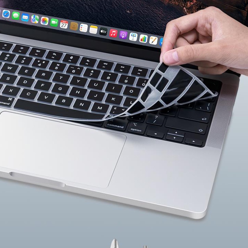 Miếng Silicone Bảo Vệ Bàn Phím Cho Macbook Air M2 A2681 Macbook Pro 14 16 A2442 A2485 2022
