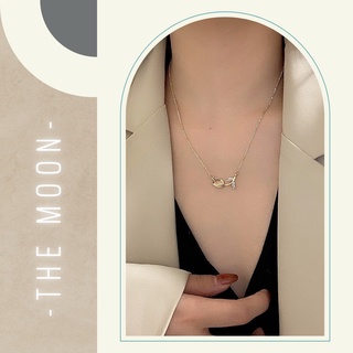 🐾dây chuyền rosé - the moon - choker rose mạ vàng 🐾