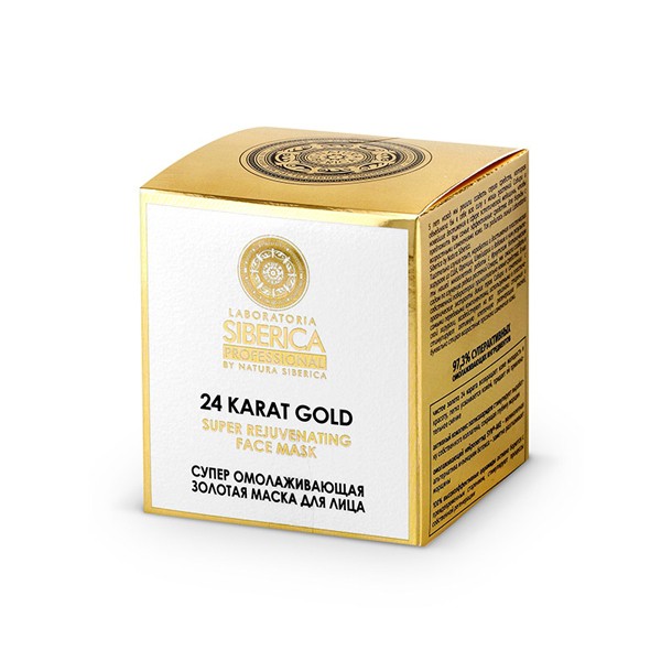 MẶT NẠ VÀNG SIBERICA 24 KARAT GOLD SUPER REJUVENATING FACE MASK