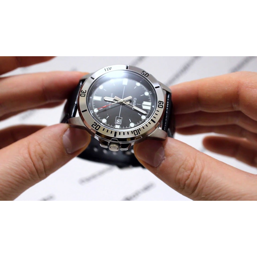 HOT Đồng Hồ Nam Casio MTP-VD01L-1BVUDF Dây Da Cao Cấp - Tuổi Thọ Pin 3 Năm Chính hãng
