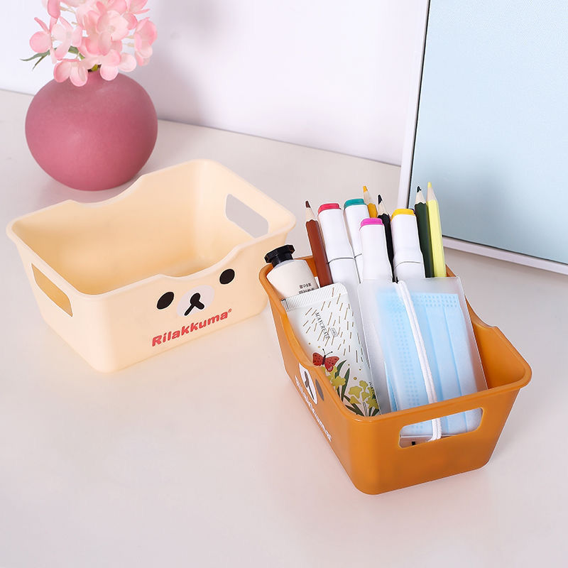 Printed Rectangular Storage Box Desktop sundries finishing Thickened Office Storage | BigBuy360 - bigbuy360.vn