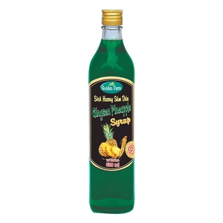 Siro Sâm Dứa Golden Farm chai 520ml - 700ML