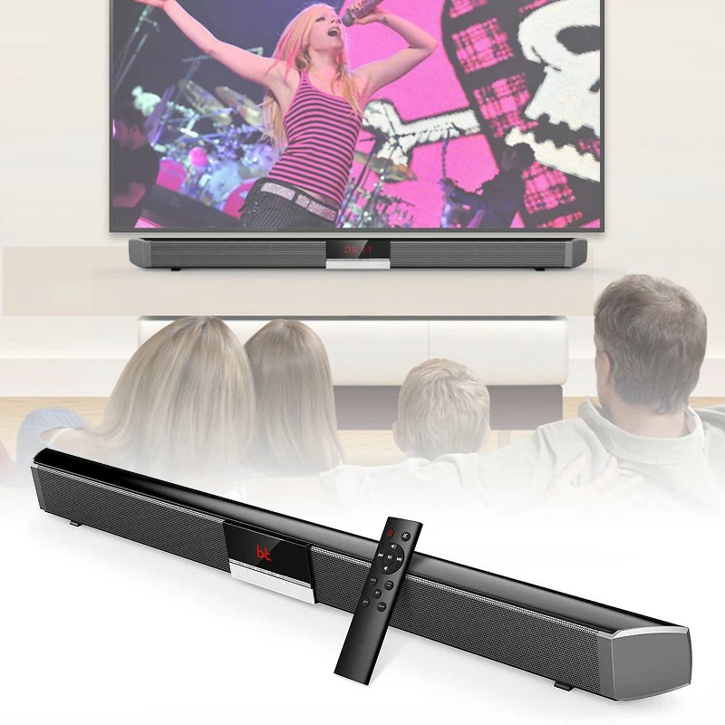 Loa Soundbar TiVi 3D kết nối không dây ,âm thanh nổi SR100Plus (Hàng Nhập Khẩu)