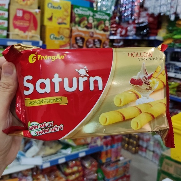 Bánh Quế không nhân Saturn Tràng An Hương Vani gói 60g