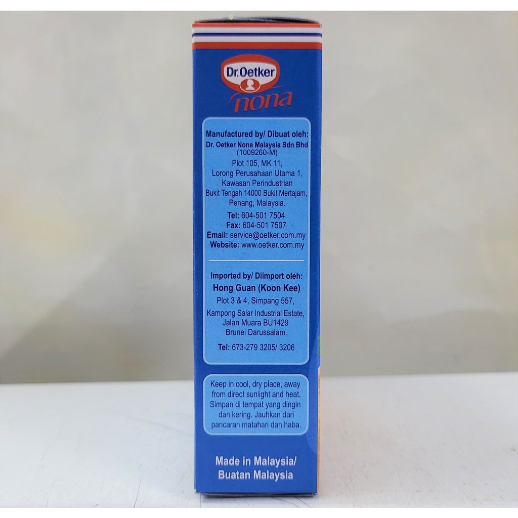 [Hộp 90g – CAM ] BỘT THẠCH RAU CÂU HƯƠNG CAM [Malaysia] DR OETKER Crystal Jelly Mix Orange (halal) (ttdt)