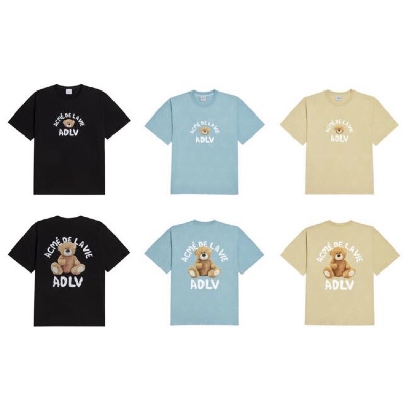 [Chính hãng] ÁO THUN ADLV TEDDY BEAR Hàn Quốc