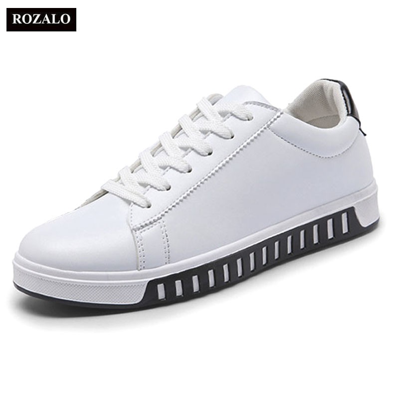 Giày sneaker nam da chống thấm đế bọc cao su Rozalo RM61102