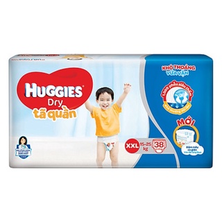 Tã quần huggies dry gói đại xxl38